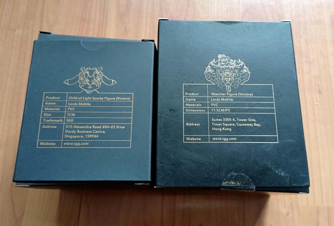 Lords Mobile Figures, Hobbies & Toys, Toys & Games on Carousell