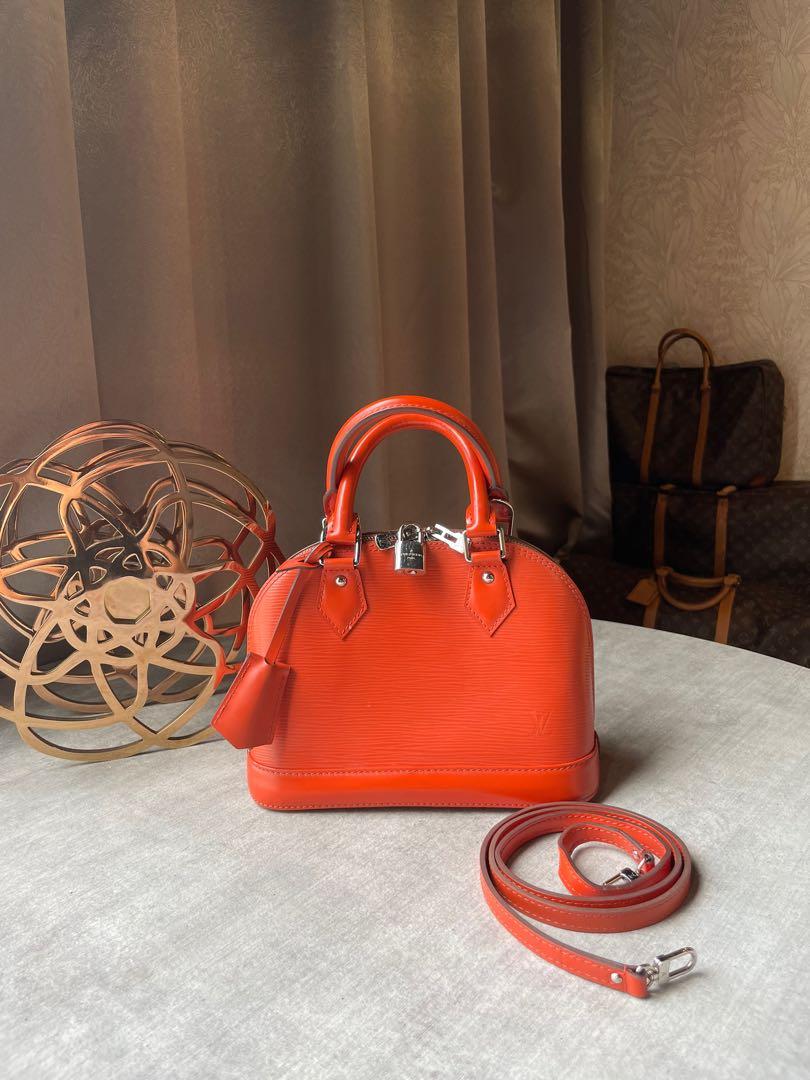 Louis vuitton alma cheap bb orange