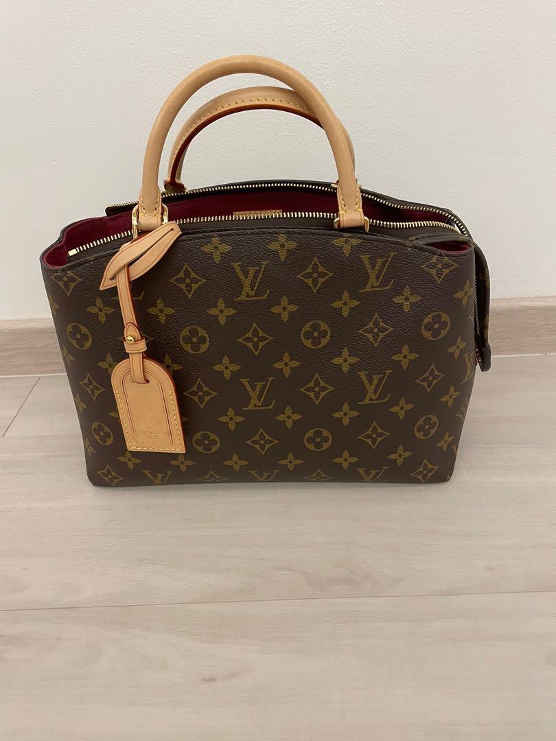 Louis Vuitton M45900 Monogram Petit Palais PM 2-Way Handbag Shoulder Bag,  Braun