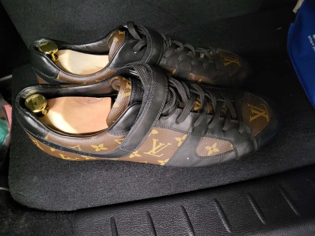 Louis Vuitton Men's LV 7 Monogram Globe Trotter Sneaker