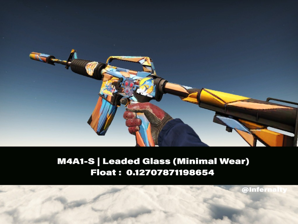 M4A1S Leaded Glass MW CSGO SKINS KNIVES, Video Gaming, Gaming