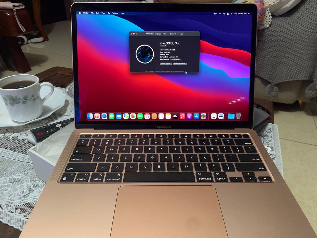 Macbook Air 2021 M1 Chip 256GB, Computers & Tech, Laptops & Notebooks
