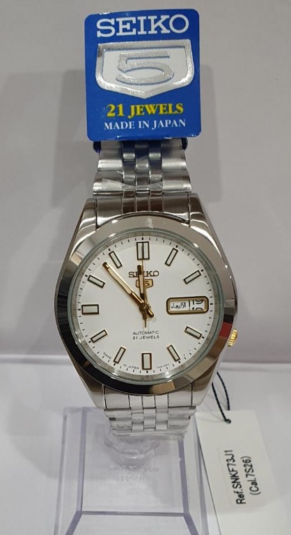 Made in Japan Seiko 5 Dress Watch for Men SNKF73J1, Men's Fashion, Watches  & Accessories, Watches on Carousell