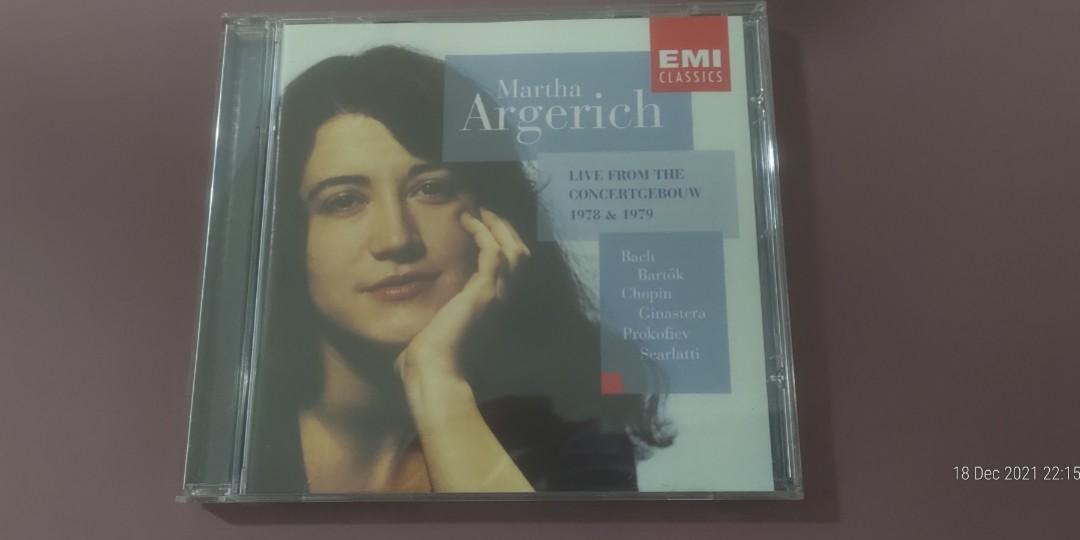 Martha Argerich – Live From The Concertgebouw 1978 & 1979 CD 沒有