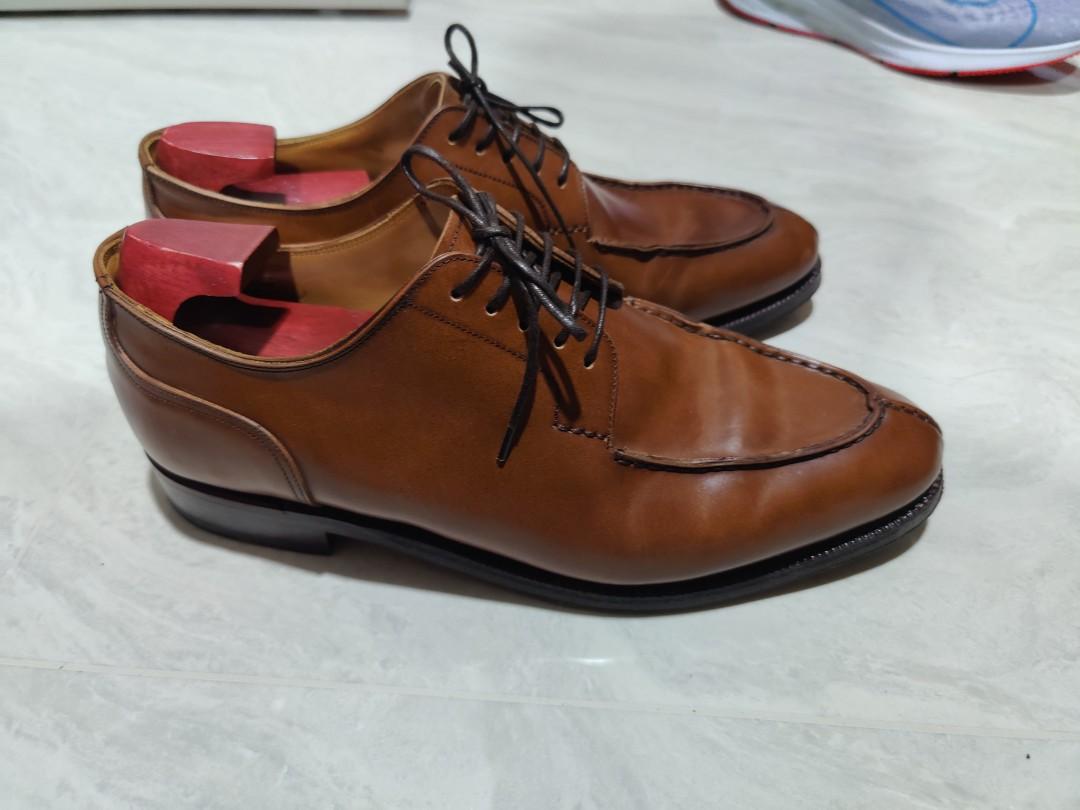 Meermin shell cordovan split toe derby shoes