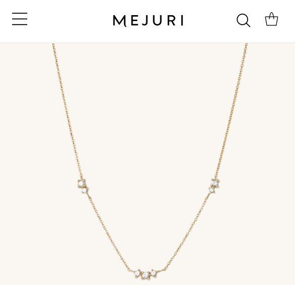 Mejuri best sale cross necklace