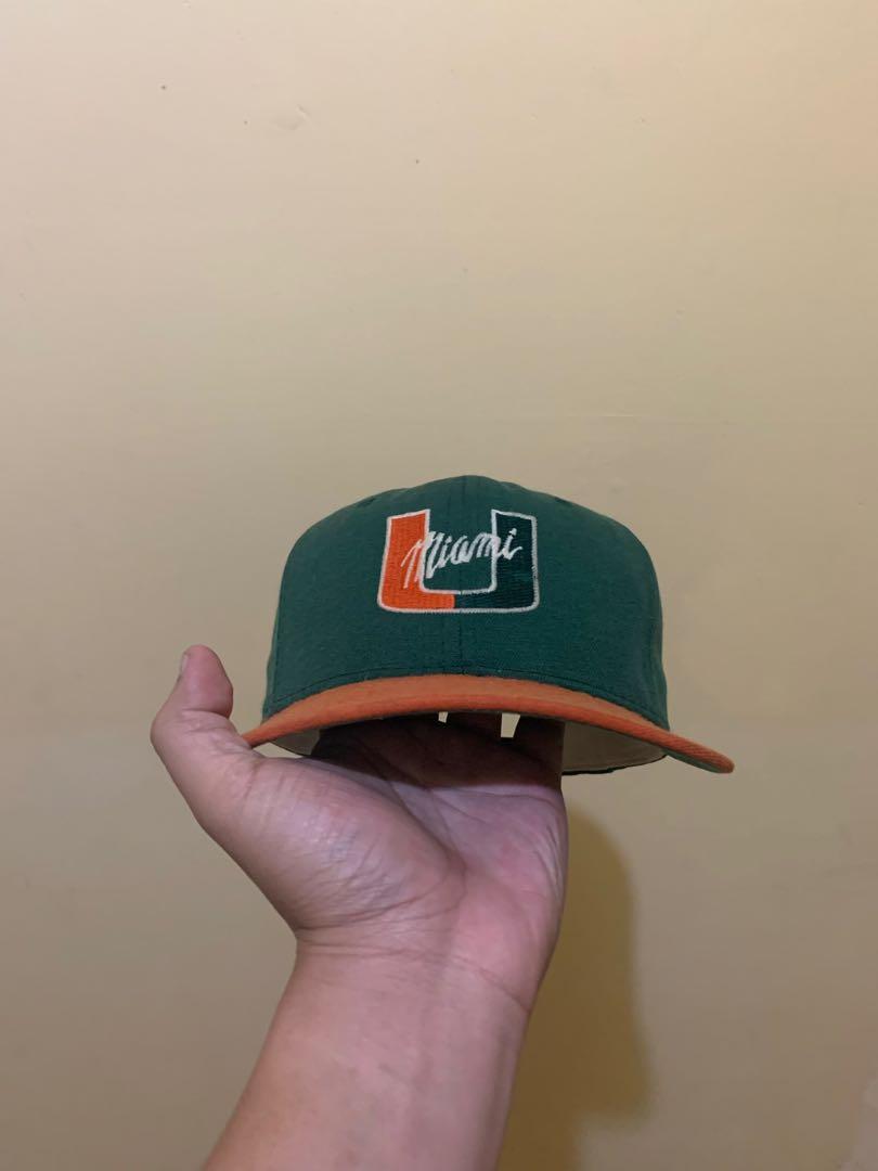 Miami hurricane Vintage cap, Men's Fashion, Watches & Accessories