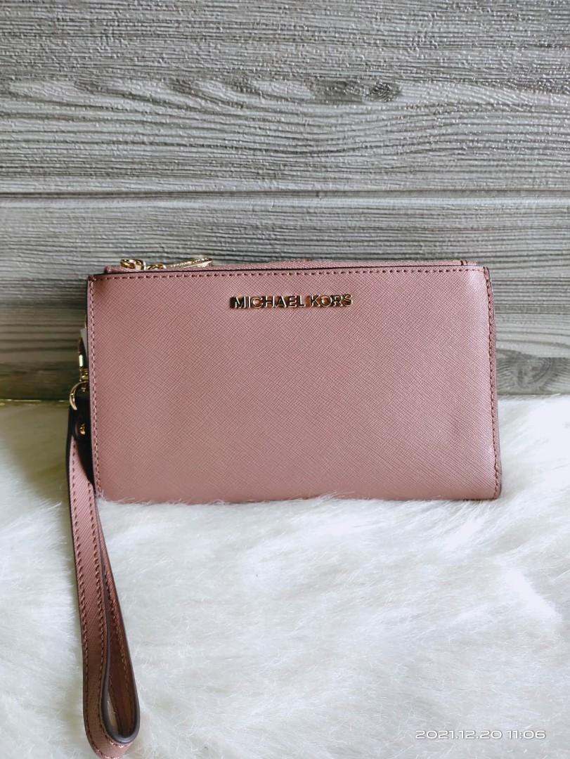 Michael kors shop dusty rose wallet