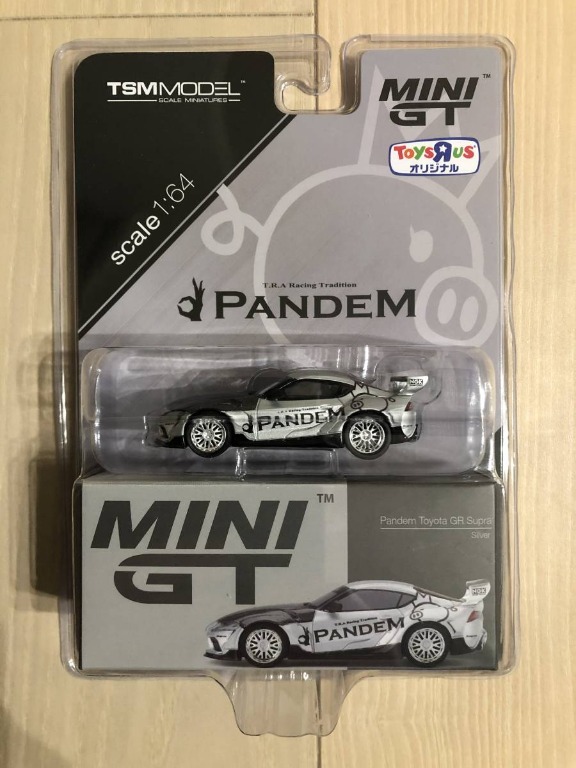 185 GR シルバー GT Supra Toyota MINI Pandem