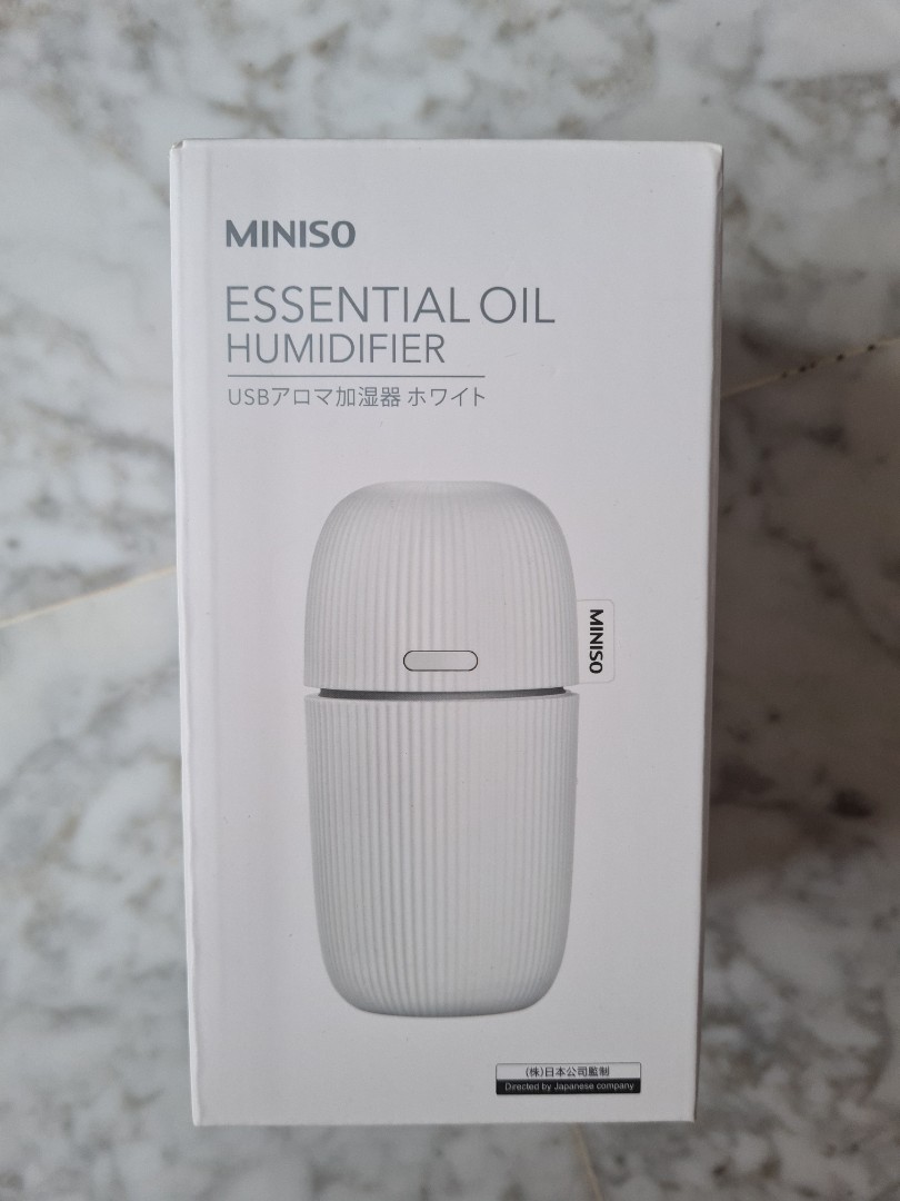 Miniso Essential Oil Humidifier, Furniture & Home Living, Home Fragrance on Carousell