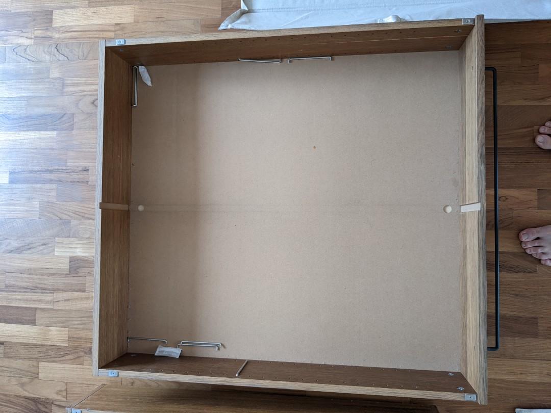Muji underbed storage (with rollers), Furniture & Home Living, Home Improvement & Organisation