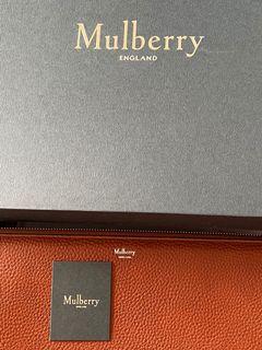 Mulberry leather documents holder for sale. Brand new authentic
