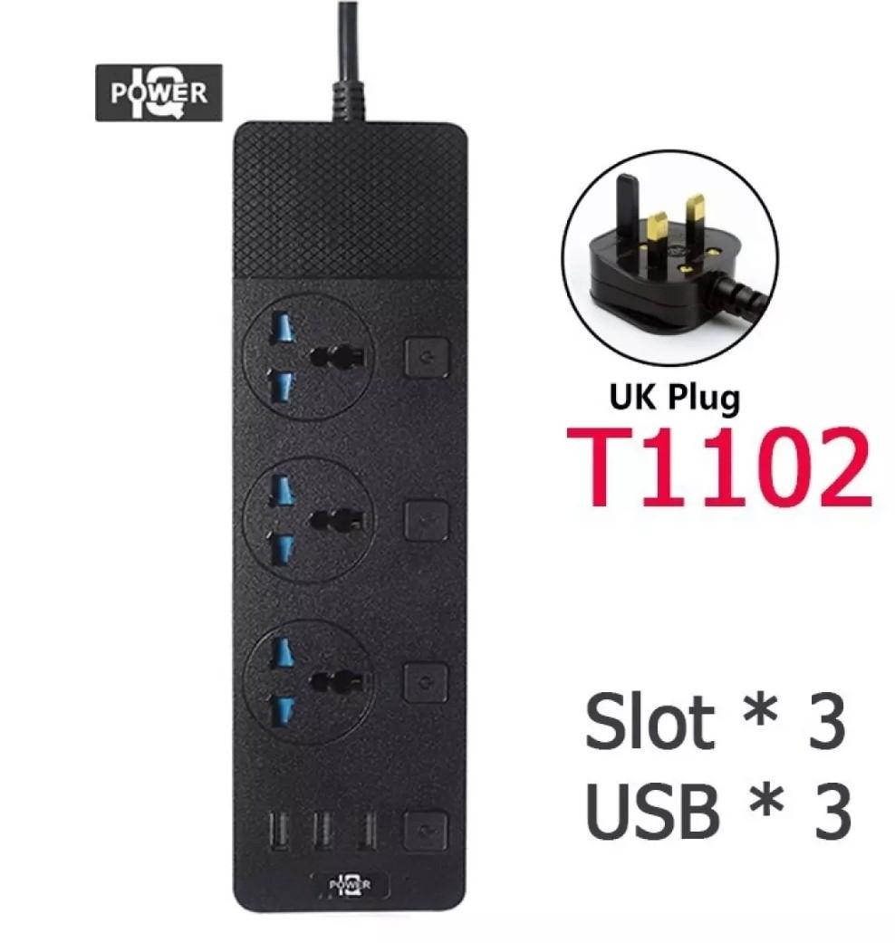 Multiplug usb (Category: Electrical, Adaptors & Sockets) located in Singapore. Submitted by sonicksg (Listing ID 1132567347, Image 1). Description: 3 sockets 3usb (3.1A) 3m length Selling as I bought extra.