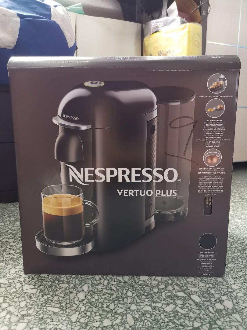 Nespresso VERTUO Plus black BNIB, TV 