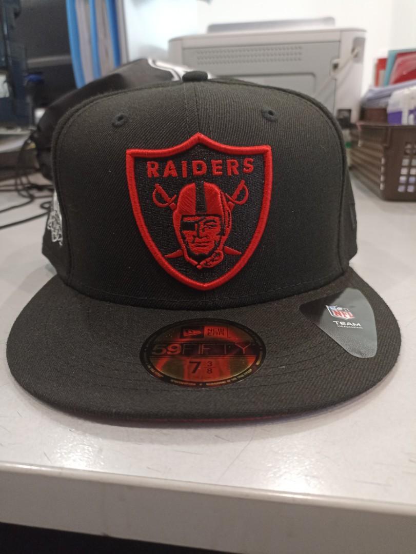 New Era Raiders Side Patch 73 8 Men S Fashion Accessories Caps Hats On Carousell