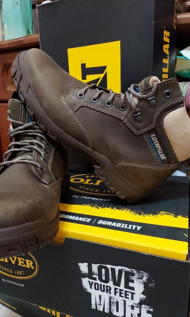 Caterpillar tess steel outlet toe work boot