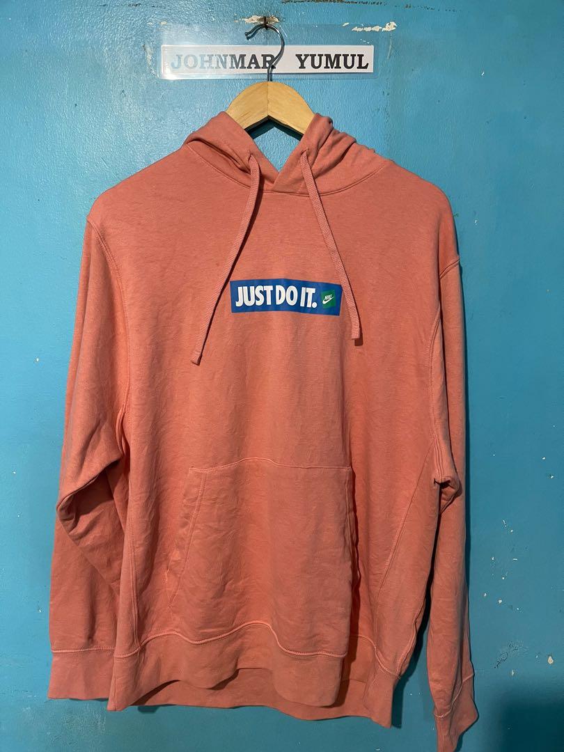 Nike jdi 2024 pullover hoodie orange