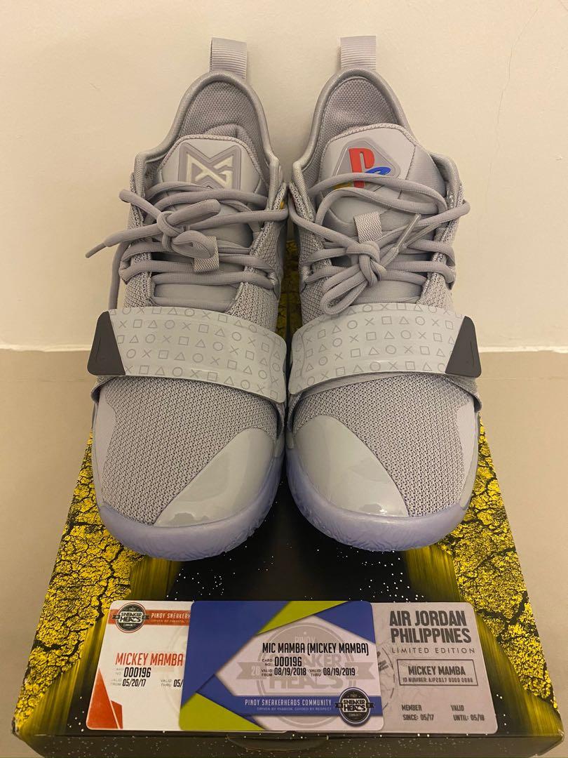 Nike PG 2.5 x PlayStation Wolf Grey Size 8 US Men s Fashion