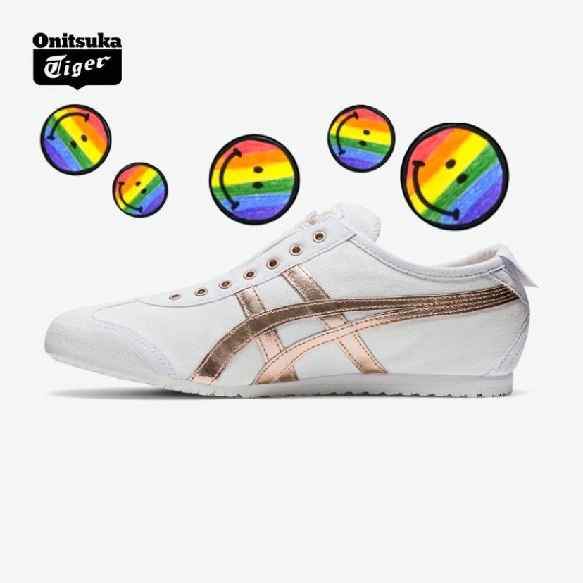 onitsuka tiger rose gold