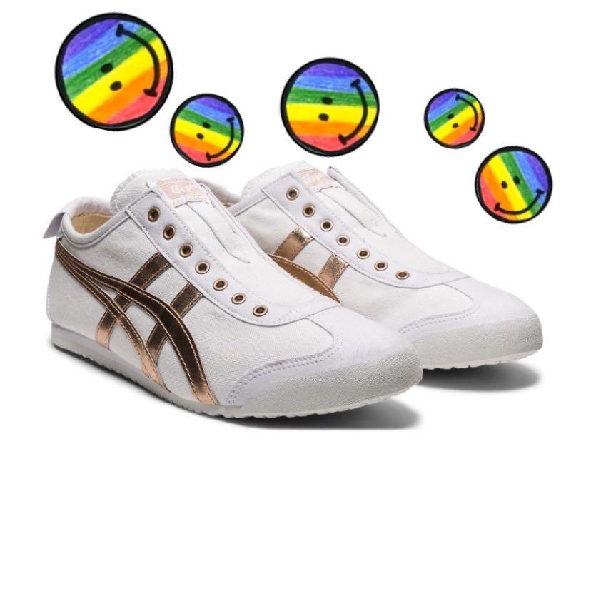 onitsuka tiger pink gold