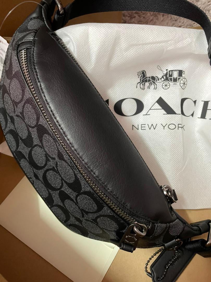 Original coach slings waist bag, Men's Fashion, Bags, Sling Bags on