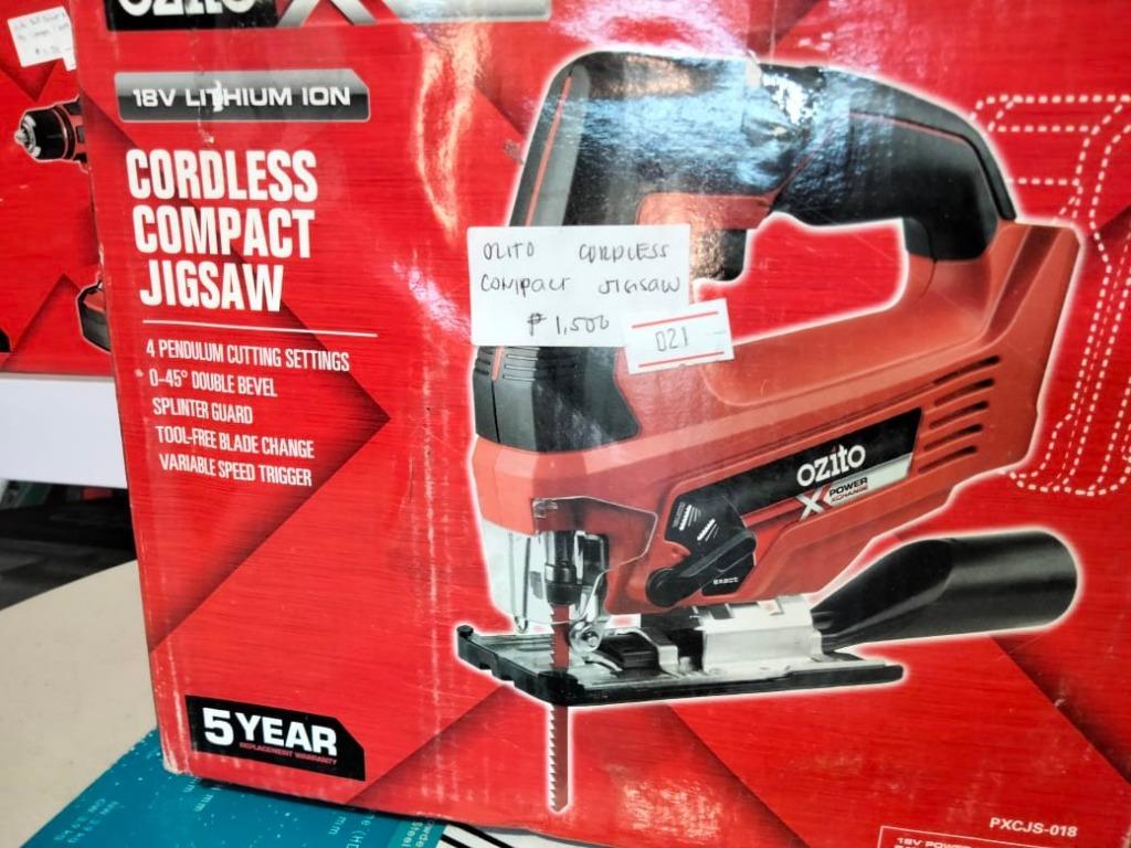 Ozito Cordless Compact Jigsaw, Commercial & Industrial, Construction