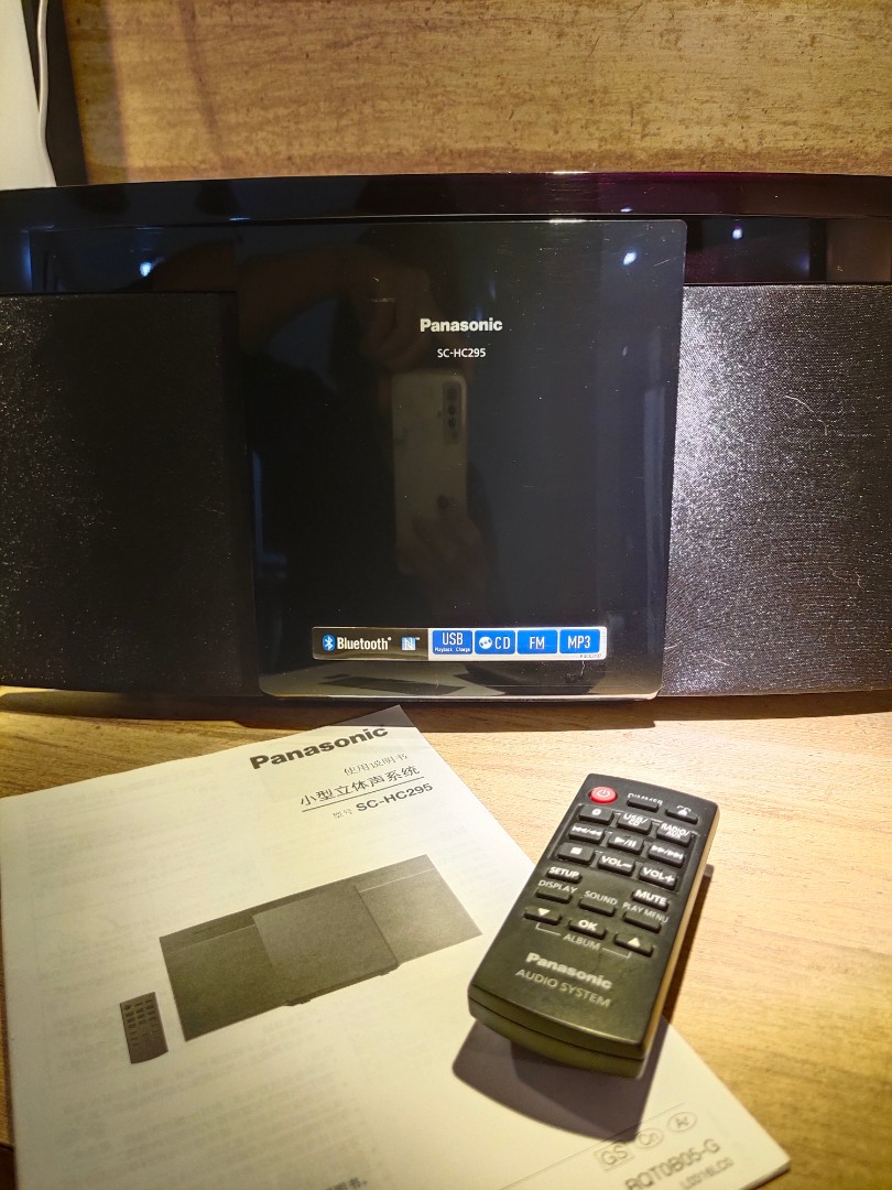 Panasonic SC-HC295 小型立體聲系統CD/FM/MP3/Bluetooth/NFC/USB, 音響