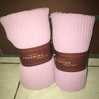 Pashmina plisket