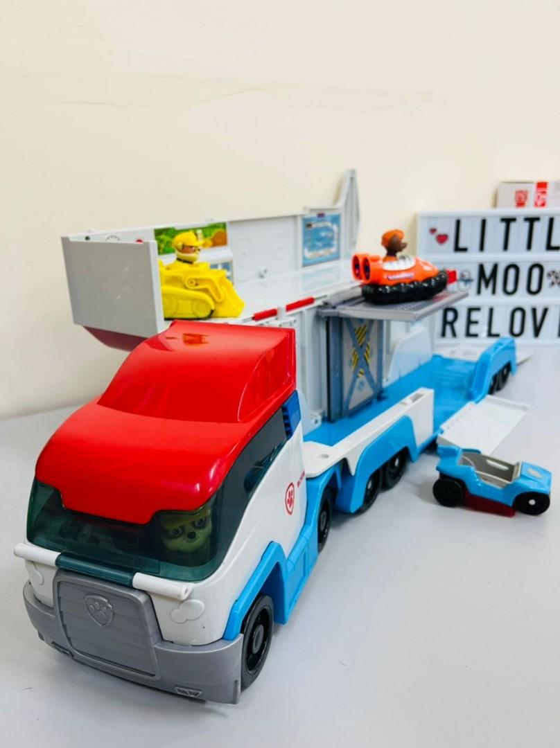 Paw patrol rescue and clearance transport