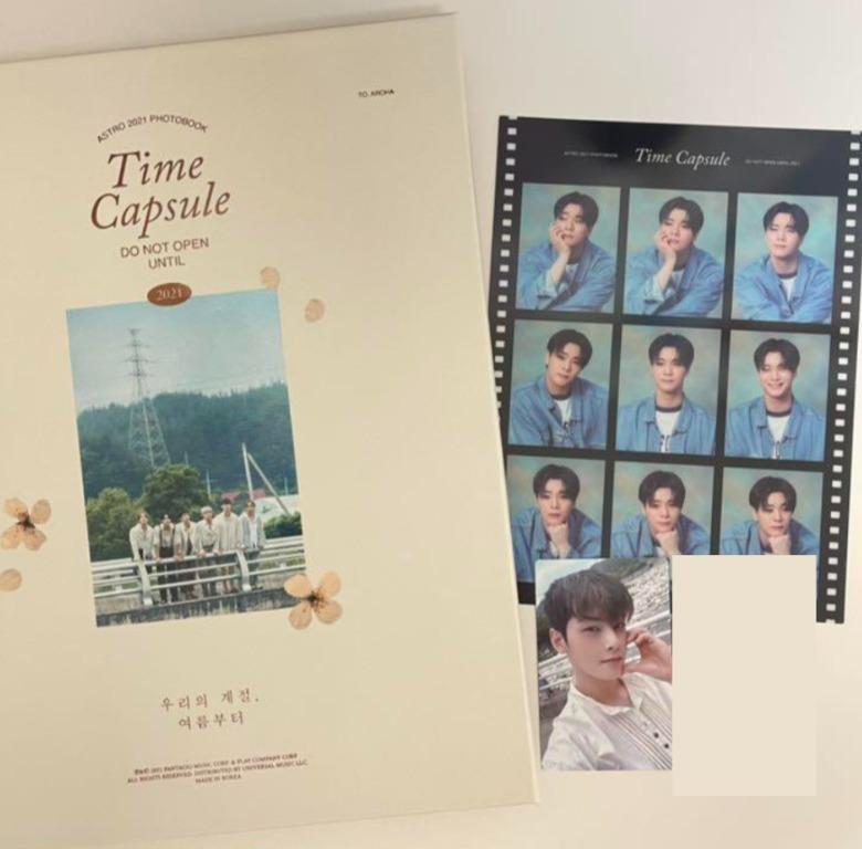 PRE ORDER ASTRO Cha Eunwoo Time Capsule Photobook Set Hobbies