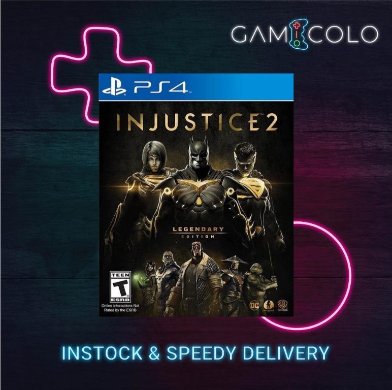 PS4 Injustice Legendary Edition, Video Gaming, Video Games