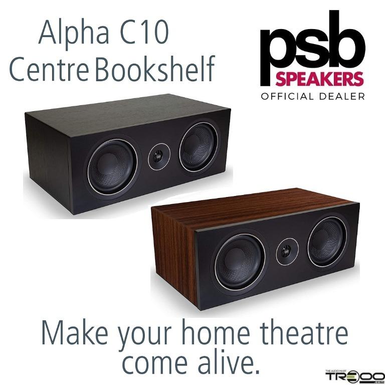 Official PSB Alpha C10 2 Way Passive Centre Speaker Audio