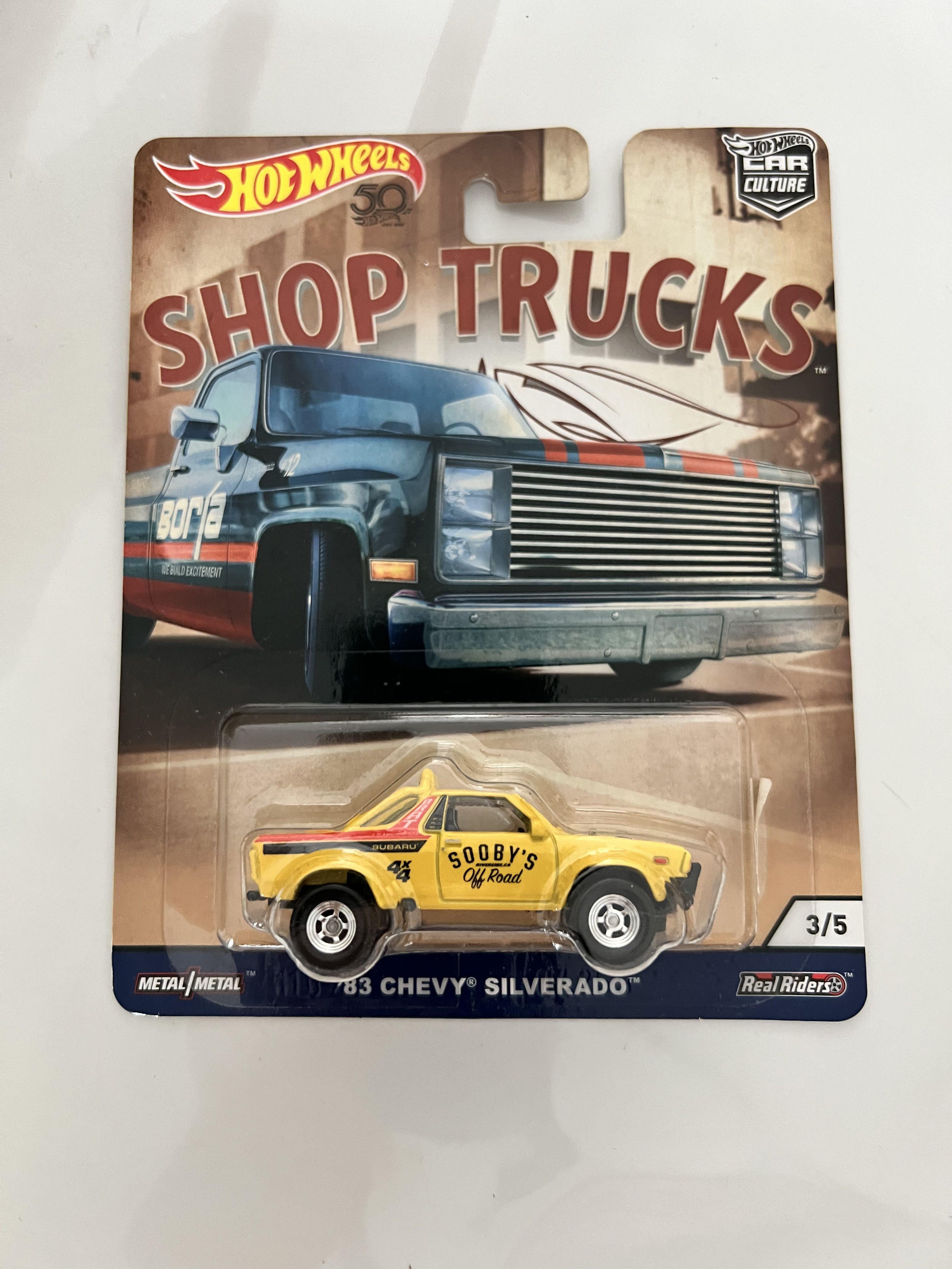 Rare Error! Mint Card! Hot Wheels Chevy Silverado, Hobbies & Toys 