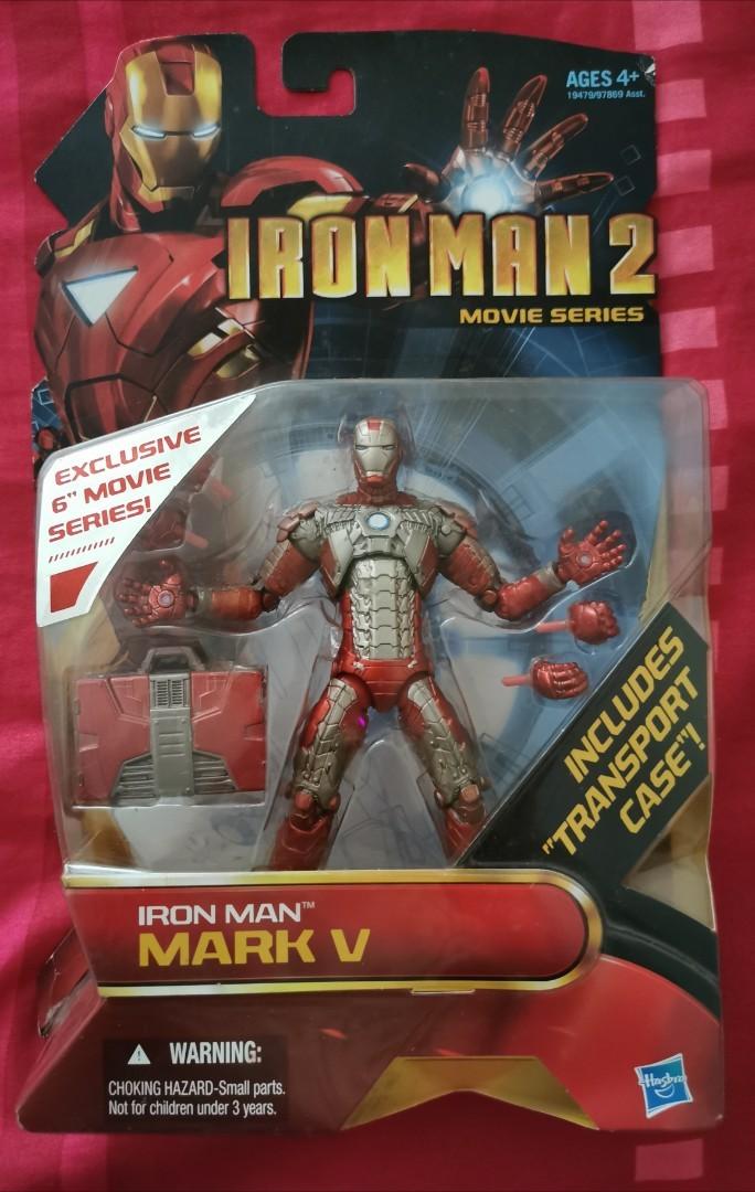 RARE VINTAGE Marvel IRON MAN 2 movie series mk 5 mark V