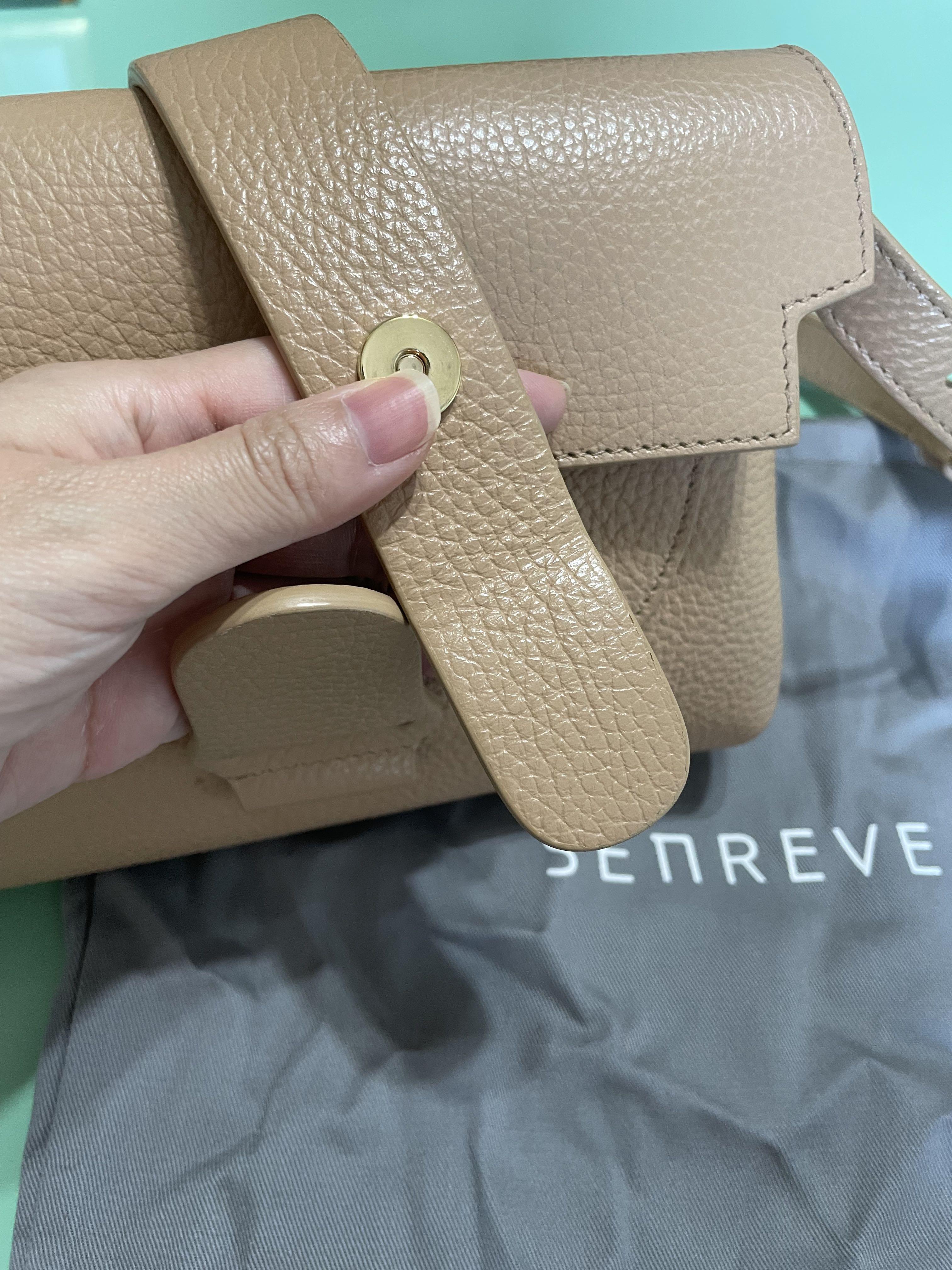 Senreve Aria Belt Bag in Dolce/Butterscotch, Luxury, Bags