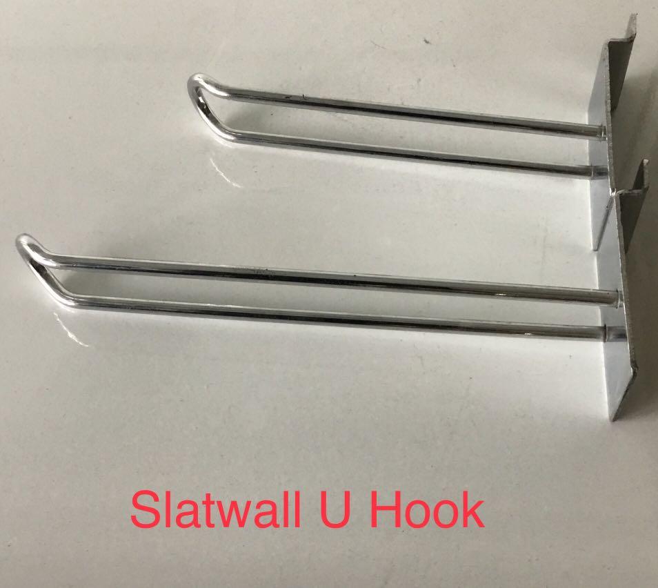 Slatwall U Hook, Furniture & Home Living, Home Improvement