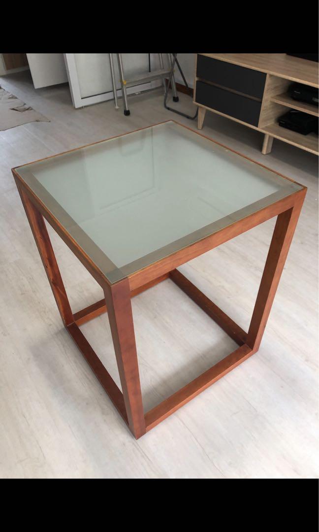 coffee table glass set