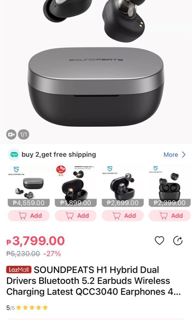 Soundpeats h1 premium outlet