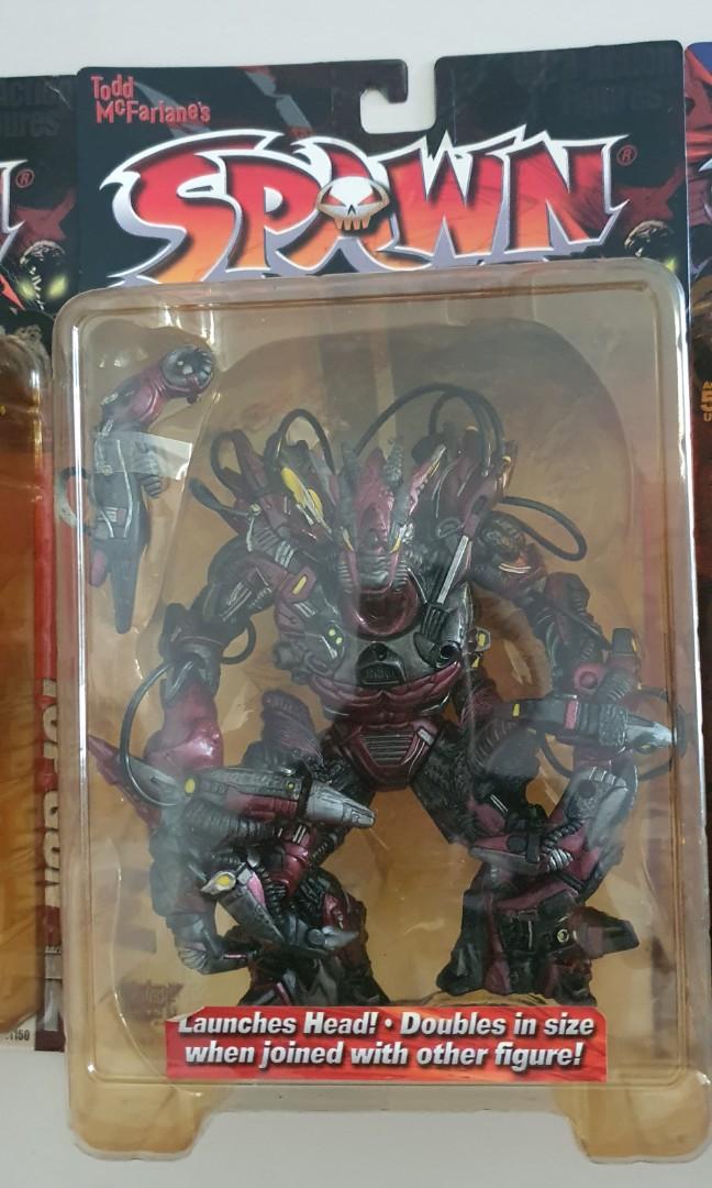 Spawn figures (Category: Vintage Collectibles) located in Singapore. Submitted by asicsotters12 (Listing ID 1132579430, Image 3). Description: ghost face top gun bottom line clown III.