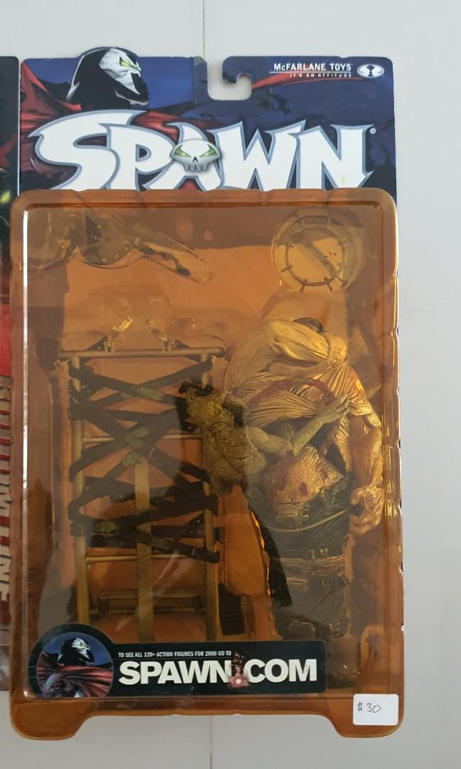 Spawn figures (Category: Vintage Collectibles) located in Singapore. Submitted by asicsotters12 (Listing ID 1132579430, Image 4). Description: ghost face top gun bottom line clown III.