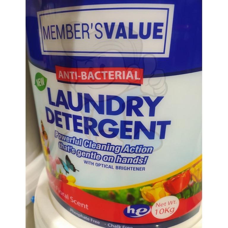 S&R Member's Value Powder Detergent Bucket 10kg, Furniture & Home