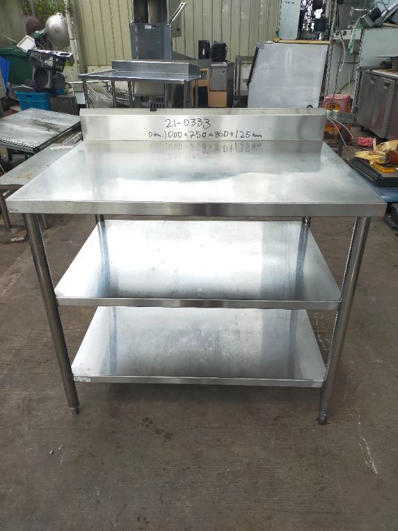 Stainless steel 3 tier work table, TV & Home Appliances, Other Home ...