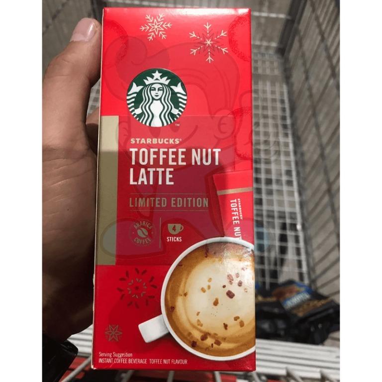 Starbucks Toffee Nut Latte Limited Edition Premium Mixes Arabica