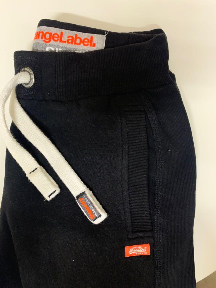 Superdry orange label classic joggers clearance