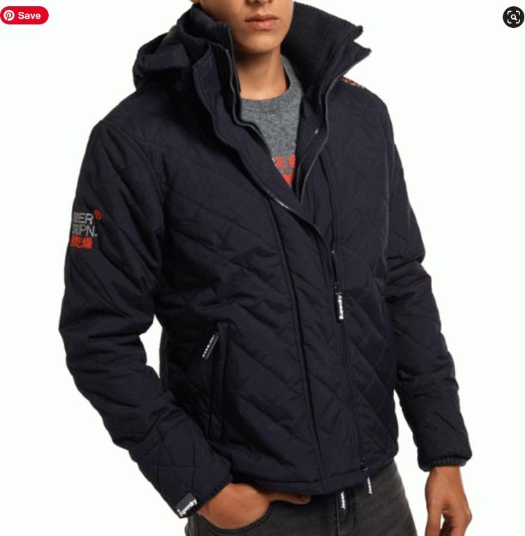 Quilted windcheater jacket store