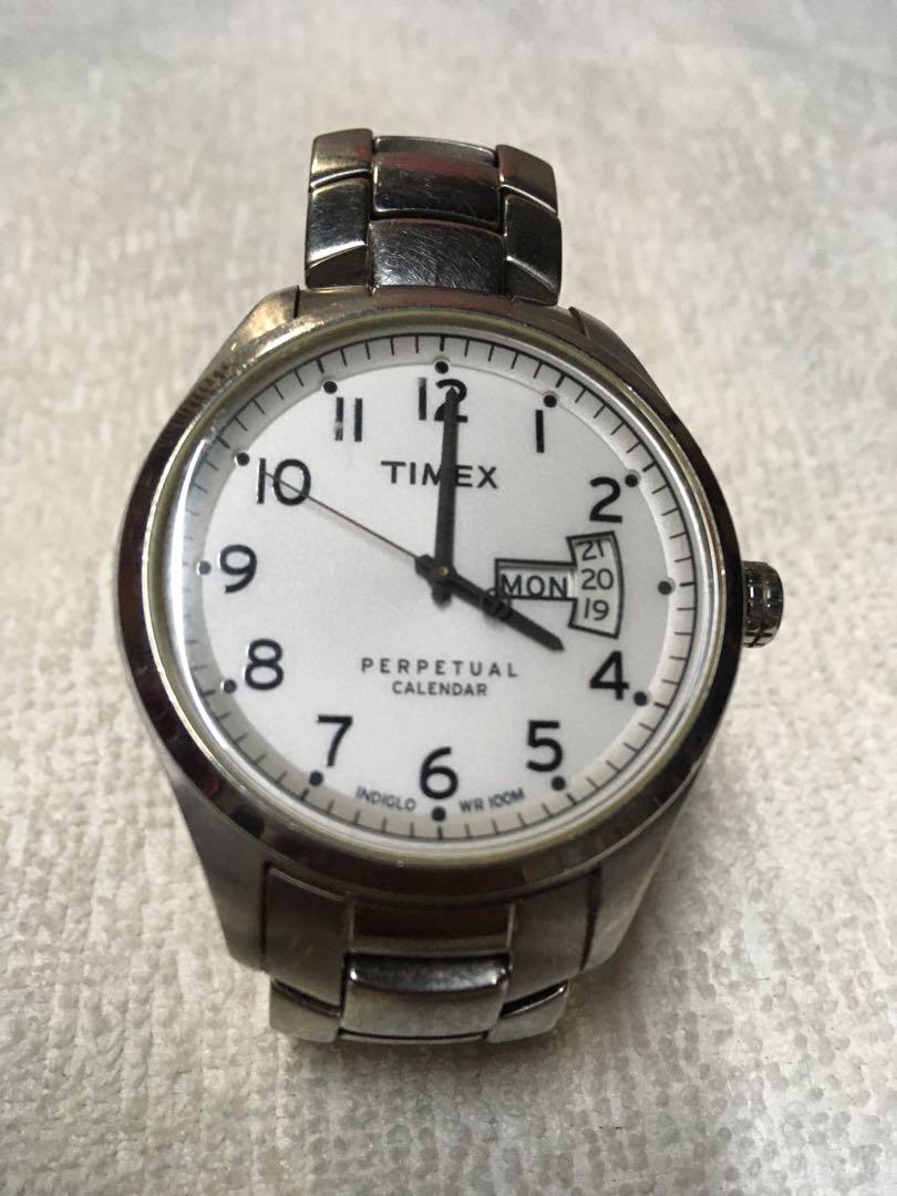 Timex (Perpetual Calendar) Men #39 s Fashion Watches Accessories