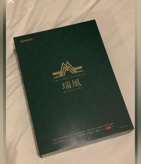 Tomix 97912 TWILIGHT EXPRESS 瑞風十兩限定品連小屋室內貼, 興趣及 