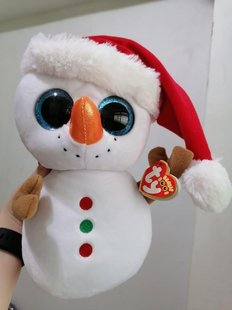 ty snowman beanie