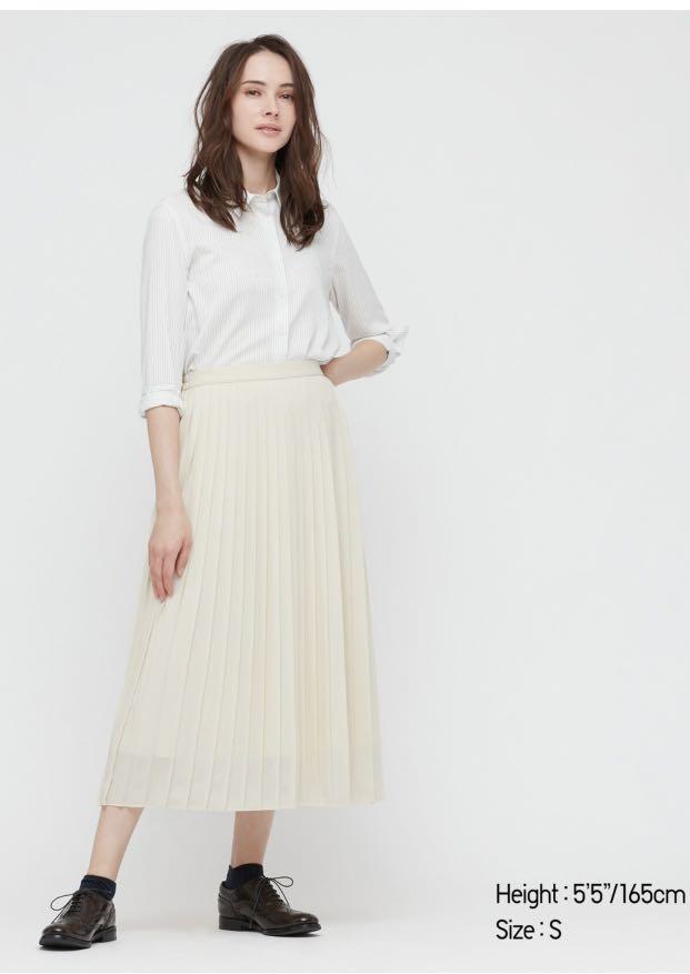 Pleated skirt top uniqlo indonesia