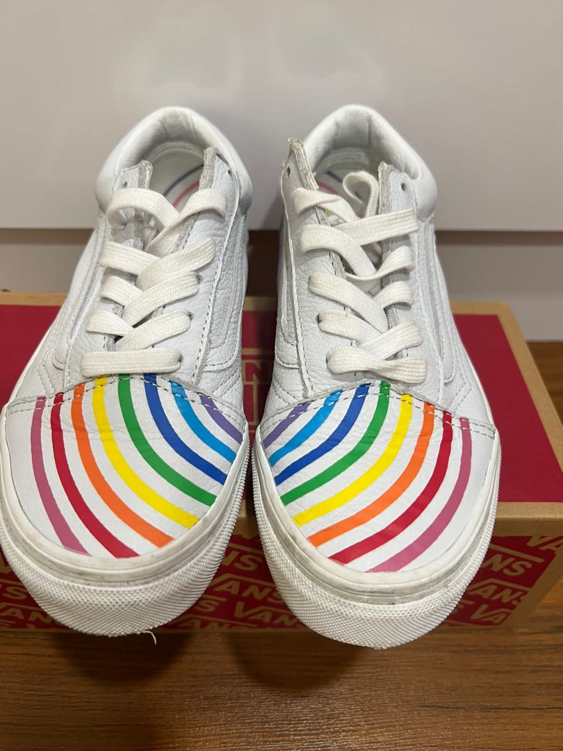 Rainbow vans size outlet 3